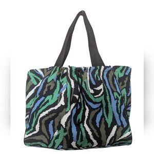 NWOT DVF Diane Von Furstenberg x Target Disco Zebra Jungle Stripes Tote